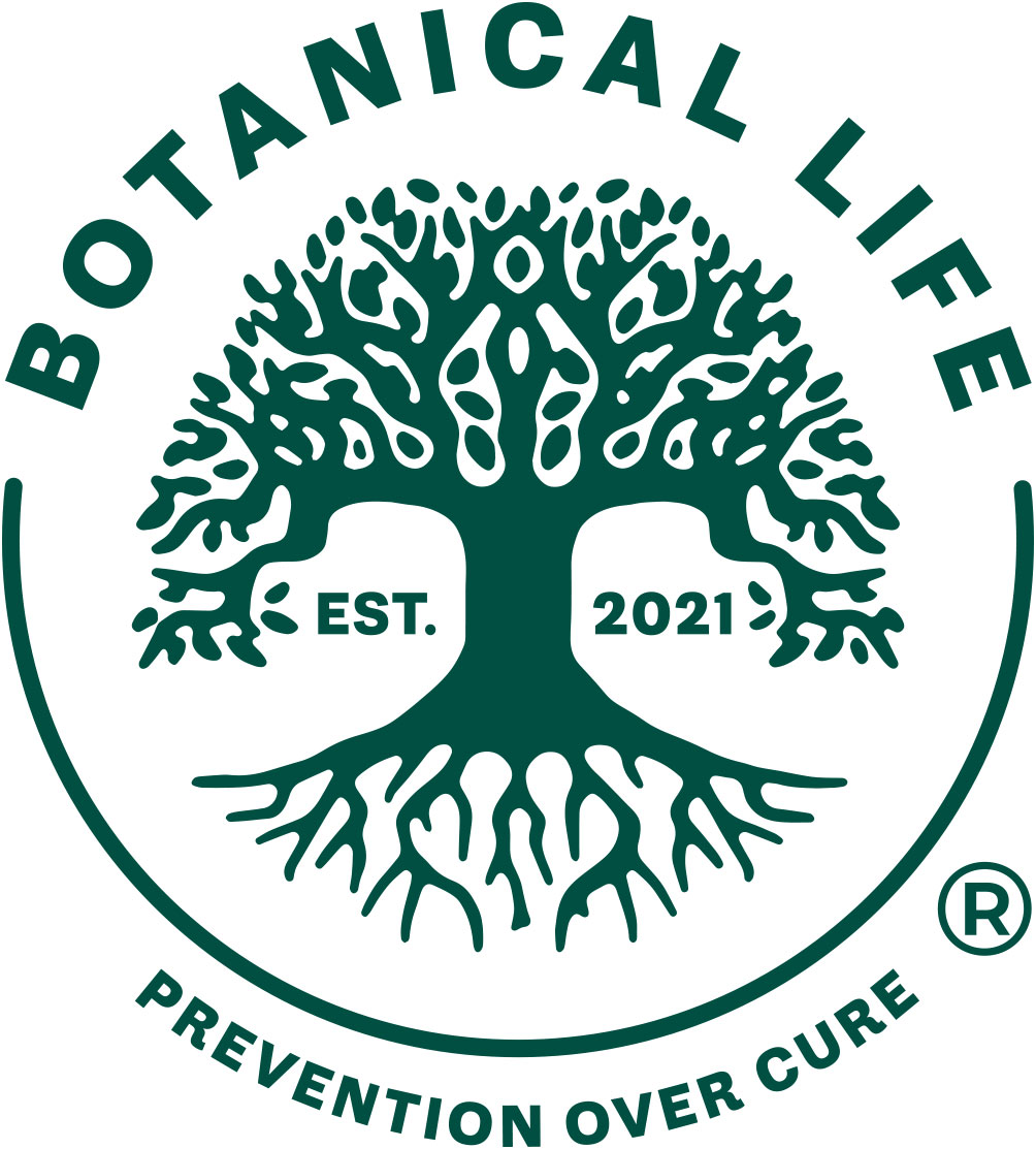botanical life logo 1 with pol green